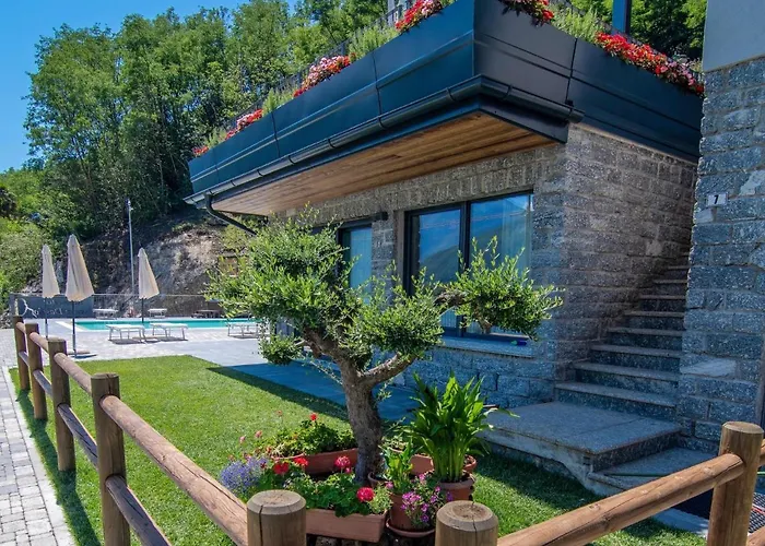 Apartment Salute Mit Panorama Balkon Am Dascio